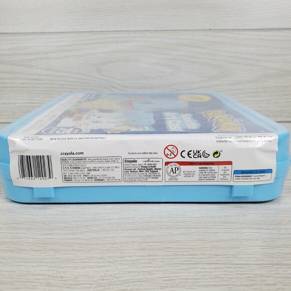 Crayola Pokemon Squirtle Art Case Supplies Craft Kit Stickers Poster Color - Picture 4 of 6